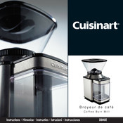 Cuisinart DBM8E Manual De Instrucciones