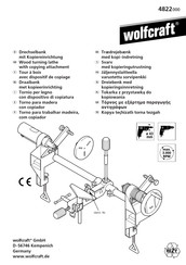 wolfcraft 4822 Manual De Instrucciones