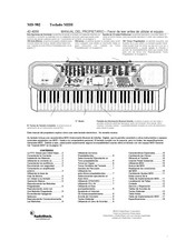 RadioShack MIDI MD-982 Manual Del Propietário