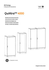 GE QuiXtraTM 4000 Serie Instrucciones De Montaje Y Empleo