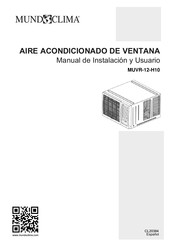 mundoclima MUVR-12-H10 Manual De Instalación Y Usuario