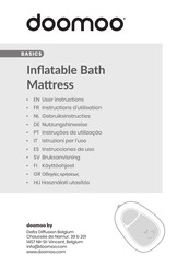 doomoo Inflatable Bath Mattress Instrucciones De Uso