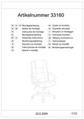 MEGA MOBEL 33160 Instrucciones De Montaje