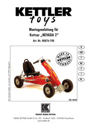 Kettler Toys 08876-700 Manual Del Usuario