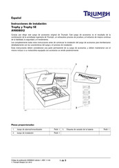 Triumph A9808012 Instrucciones De Instalación