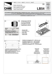 CAME Z Serie Manual Del Usuario