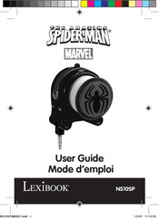 LEXIBOOK THE AMAZING SPIDER-MAN NS10SP Guia Del Usuario