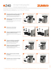 Zummo Z40 NATURE ADAPT Instrucciones