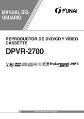 FUNAI DPVR-2700 Manual Del Usuario