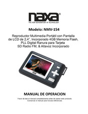 Naxa NMV-154 Manual De Operación