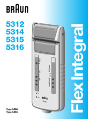 Braun FlexIntegral 5315 Manual Del Usuario