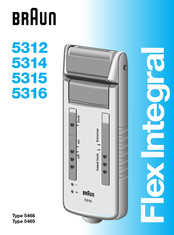 Braun FlexIntegral 5314 Manual Del Usuario