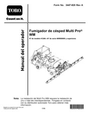 Toro Multi Pro WM Manual Del Operador