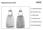 Petra electric BF3 Instrucciones De Uso