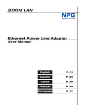 npg 200M LAN Manual Del Usuario