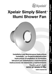 Xpelair Simply Silent Instrucciones De Instalación