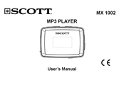 Scott MX 1002 Guia Del Usuario