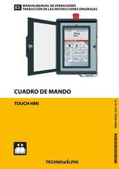 technoalpin TOUCH HMI Manual De Operaciones