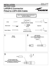 Andrew L4PDR-C Instrucciones De Instalación