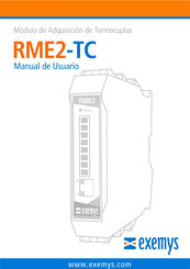 exemys RME2-TC-100-00-80-IA3 Manual De Usuario