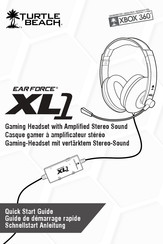 Turtle Beach Earforce XL1 Guia De Inicio Rapido