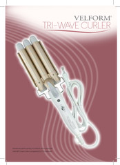 VELFORM Tri-wave Curler Manual Del Usuario