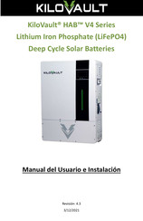 KiloVault HAB V4Serie Manual Del Usuario