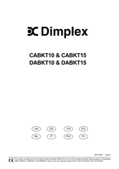 Dimplex DABKT10 Manual De Instrucciones