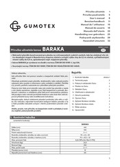 Gumotex BARAKA Manual Del Usuario