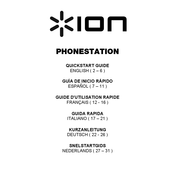 ION PHONESTATION Guia De Inicio Rapido