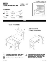 Uline DELUXE Instrucciones De Montaje