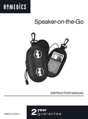 HoMedics Speaker-on-the-Go Manual De Instrucciones