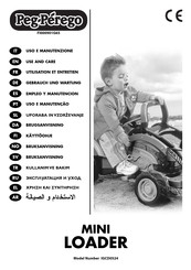 Peg-Perego MINI LOADER Empleo Y Manutencion