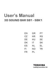 Toshiba SBK1 Manual Del Usuario