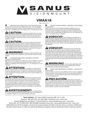 Sanus VISIONMOUNT VMAA18 Instrucciones De Montaje