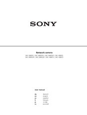 Sony SNC-EMX30 Guia Del Usuario