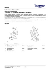 Triumph A9778001 Instrucciones De Instalación