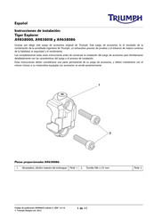 Triumph A9838018 Instrucciones De Instalación