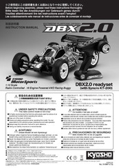 Kyosho DBX 2.0 Manual De Instrucciones