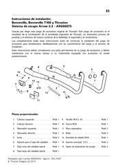 Triumph A9600075 Manual Del Usuario