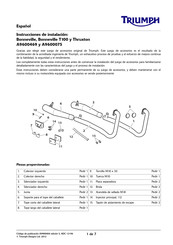 Triumph A9600075 Instrucciones De Instalación