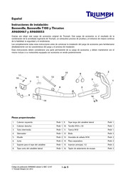 Triumph A9600053 Instrucciones De Instalación