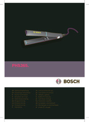 Bosch PHS365 Serie Instrucciones De Uso