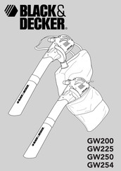 Black and Decker GW225 Manual De Instrucciones