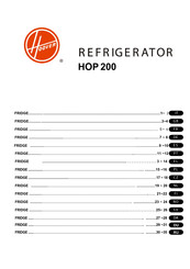 Hoover HOP 200 Manual De Instrucciones