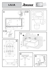 RAVAK Lilia Instrucciones De Montaje