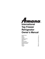 Amana TS 518 SW SL Manual Del Propietário
