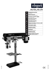 Scheppach rab s16x Traducción De La Instrucción De Original
