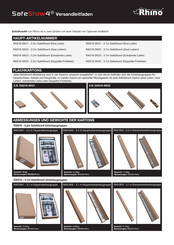 RHINO SafeStow4 Manual De Instrucciones