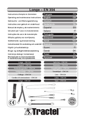 Tractel EN 354 Manual De Empleo Y De Mantenimiento